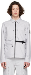HH-118389225 Gray Polyester Jacket