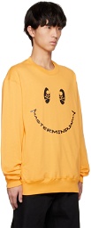 mastermind JAPAN Yellow Graphic Sweatshirt