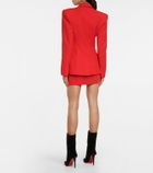 David Koma Embellished virgin wool blazer