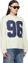 Acne Studios Off-White Logo Jersey T-shirt