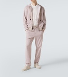 Brioni Cotton-blend sweatpants