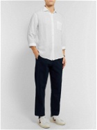 Hartford - Classic Linen Shirt - White