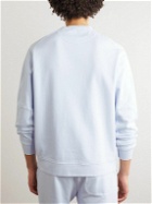 Altea - Williams Cotton-Jersey Sweatshirt - Blue