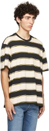Levi's Beige & Black Stripe Stay Loose T-Shirt