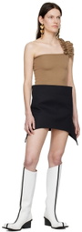FIDAN NOVRUZOVA Beige Aysha Tank Top