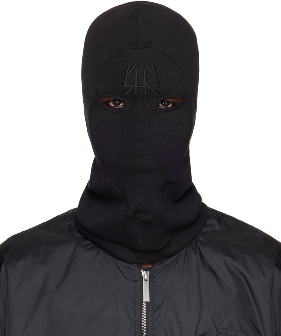 44 Label Group Black Embroidered Balaclava