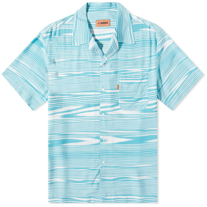 Photo: Missoni Men's Waves Vacation Shirt in Multi