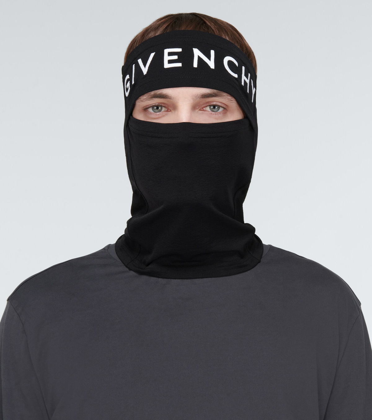 Givenchy - Logo jersey hood Givenchy