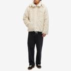 Marni Men's Shaggy Fleece Jacket in Glass