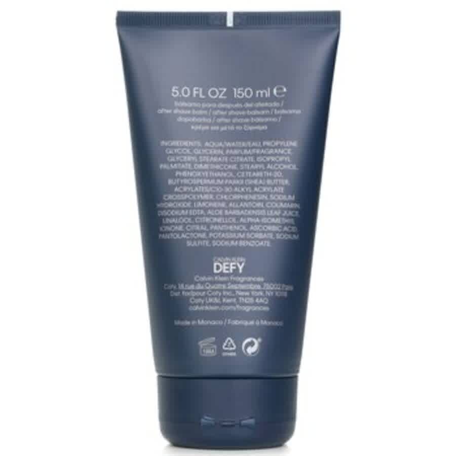 Calvin Klein Mens Defy Aftershave 5.0 oz Fragrances 3616301296720