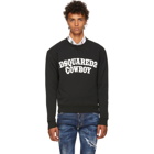 Dsquared2 Black Cowboy Sweatshirt