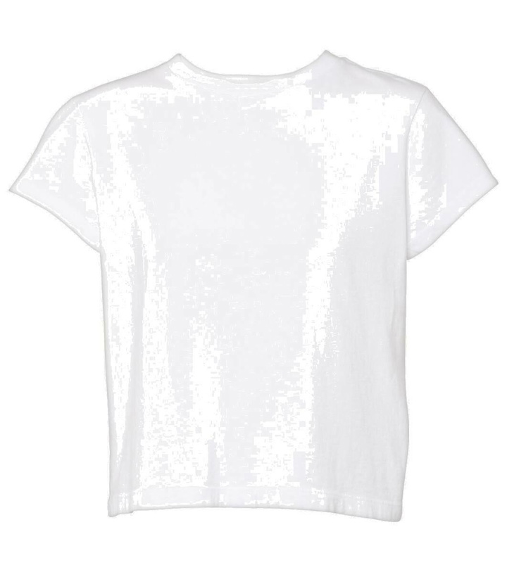 Photo: Agolde Adine cropped cotton jersey T-shirt