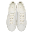 Saint Laurent White Andy Sneakers