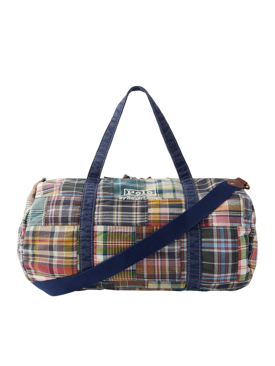 Polo Ralph Lauren - Large Patchwork Checked Cotton-Madras Duffle