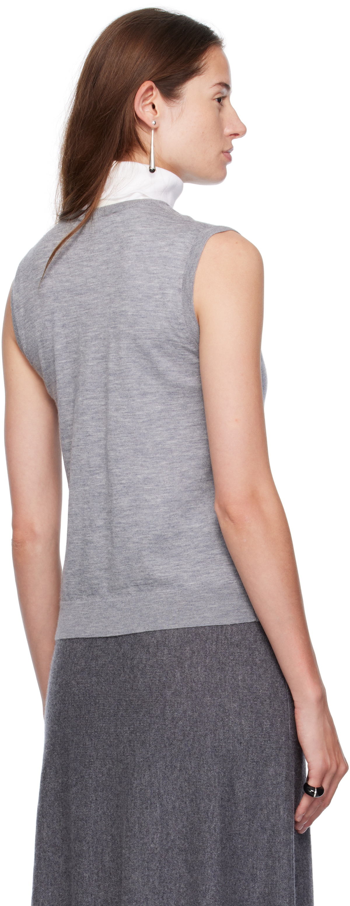 LISA YANG Gray Lauri Vest