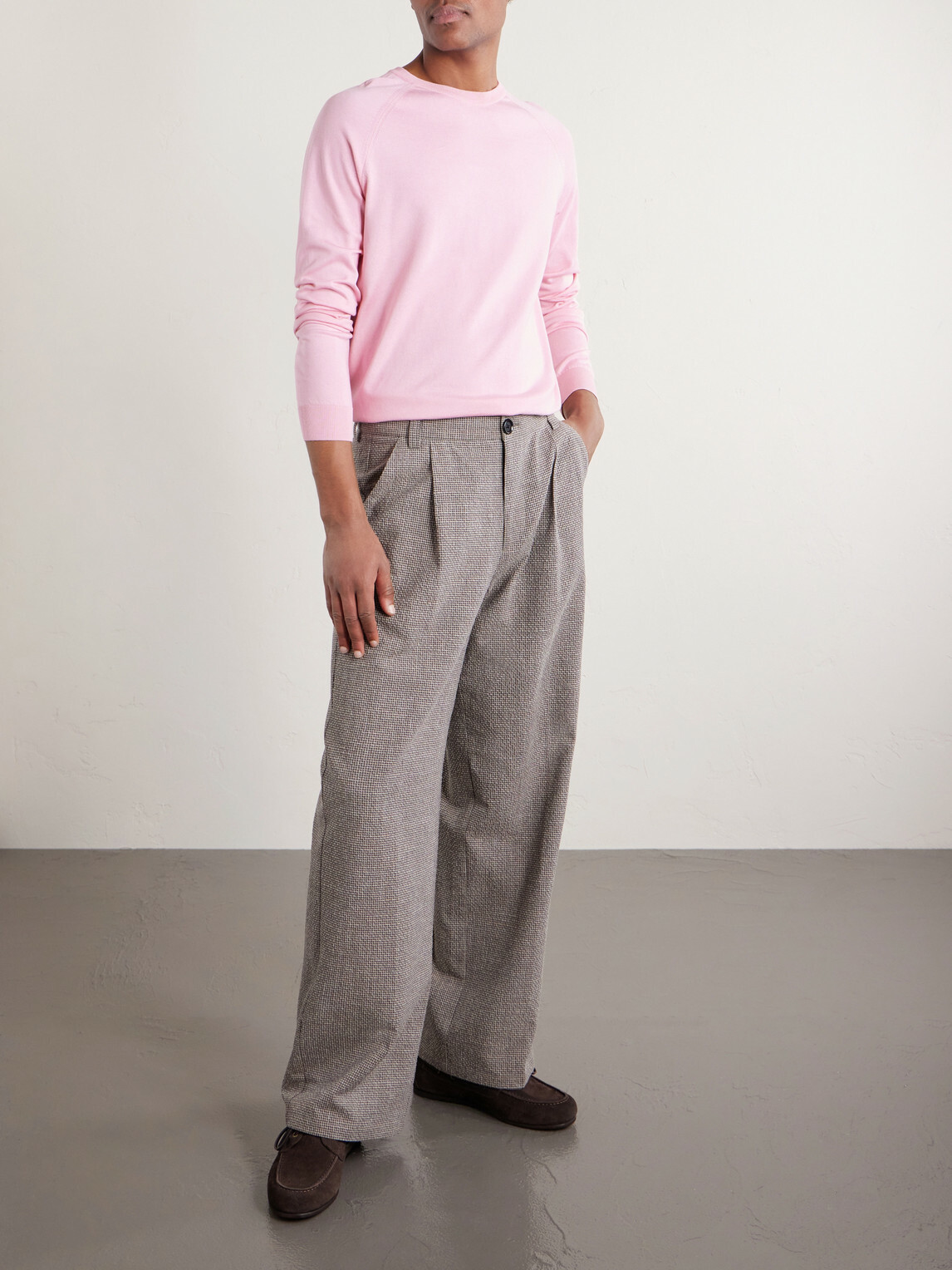 PIACENZA 1733 - Cotton and Silk-Blend Sweater - Pink