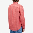 Paul Smith Men's Cord Shirt in Pink