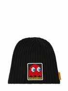 DSQUARED2 - Pacman Ribbed Knit Beanie