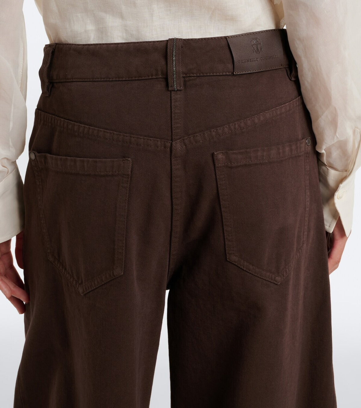 Brunello Cucinelli Wide-leg jeans