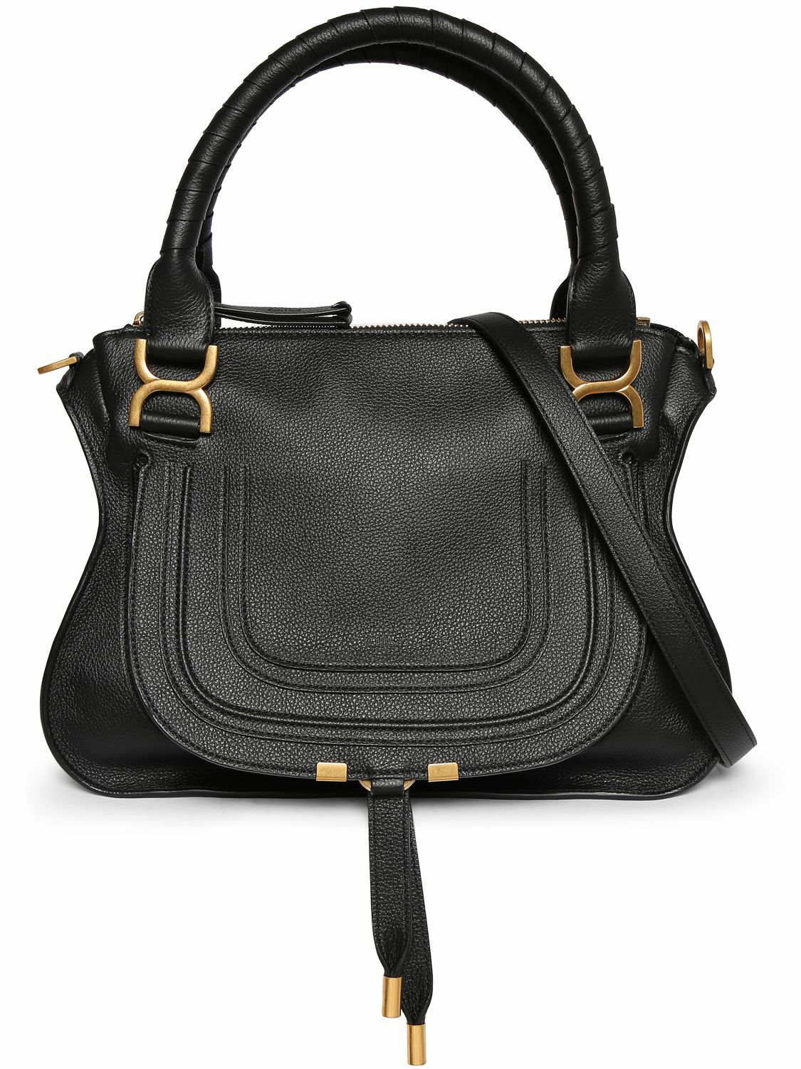 CHLOÉ Small Marcie Leather Shoulder Bag