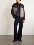 Oliver Spencer - Rossell Knitted Organic Cotton Shirt - Blue