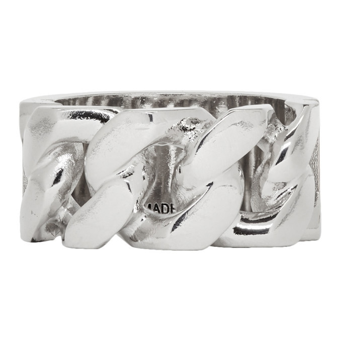 Photo: Alexander McQueen Silver Identity Chain Ring