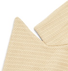 Séfr - James Double-Breasted Crochet-Knit Blazer - Neutrals