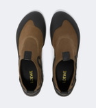 Loewe Grip Aqua suede slip-on shoes