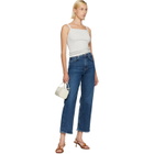 AGOLDE Blue Ren Comfort Stretch Crop Jeans
