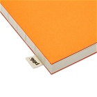 Pith Yuzu Lined Notebook - Medium in Orange