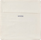 Dusen Dusen Off-White Flower Cushion Cover