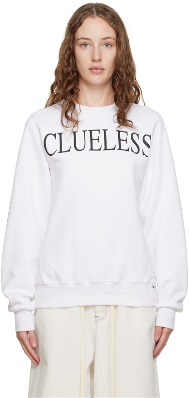 Photo: Praying White 'Clueless' Sweatshirt