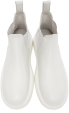 Marsèll White Gomme Beatles Chelsea Boots