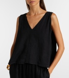 Velvet Renna linen top