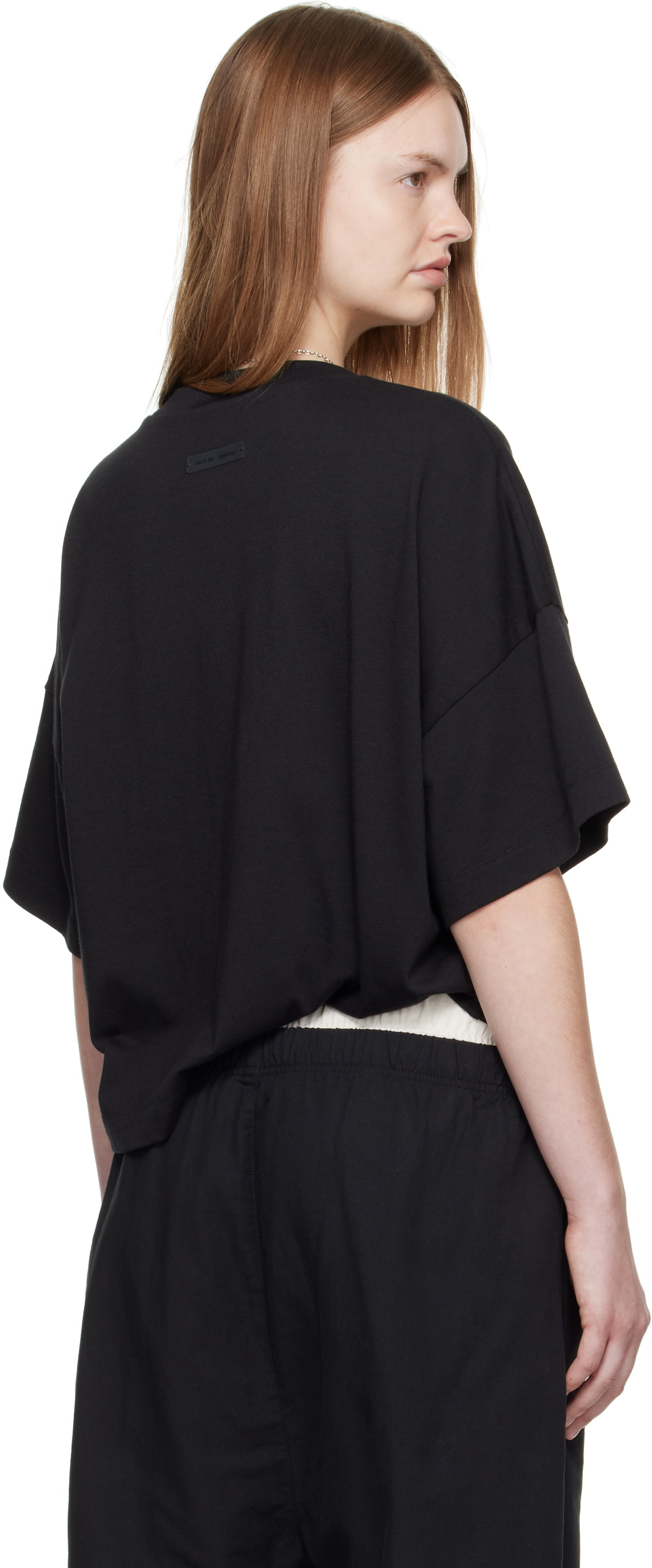 Fear of God ESSENTIALS Black Boxy T-shirt