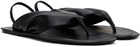 Loulou Studio Black Sahado Sandals