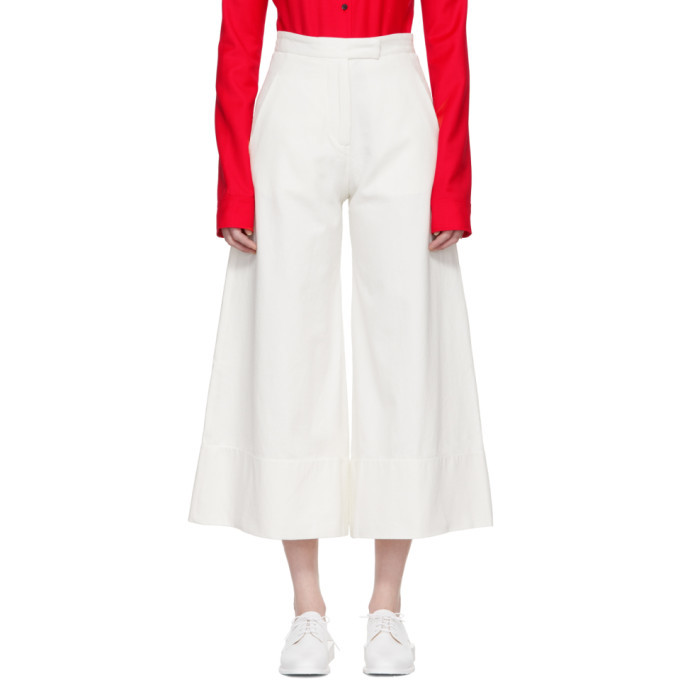 Photo: Studio Nicholson Ivory Blaze Wide Culottes