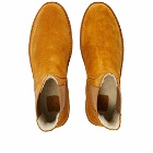 A.P.C. Men's Theodore Suede Chelsea Boot in Caramel