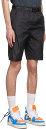 Off-White Black Nylon Shorts