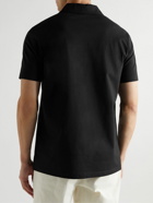 Gabriela Hearst - Cotton-Jersey Polo Shirt - Black