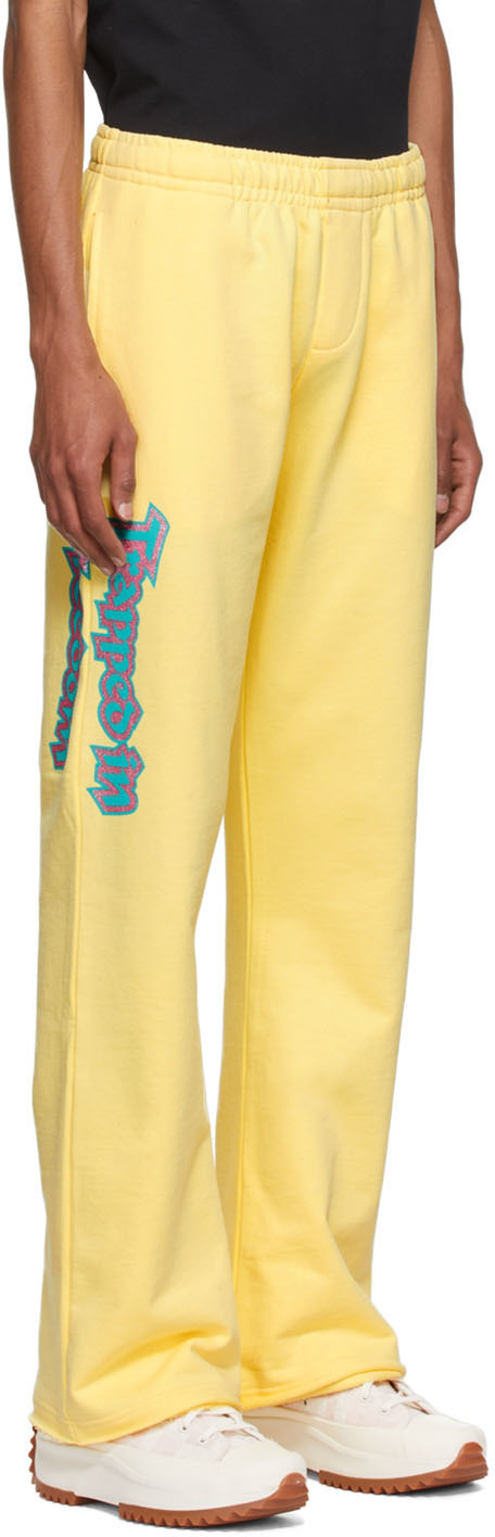 Vyner Articles Yellow Organic Cotton Lounge Pants