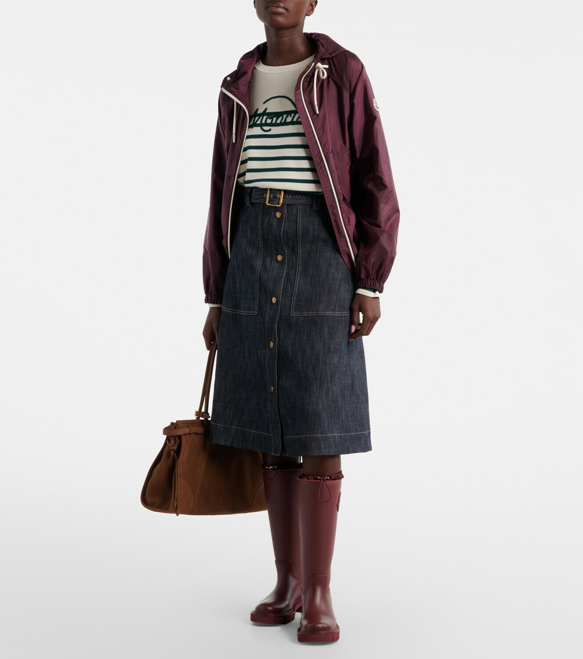 Moncler Kickstream rain boots
