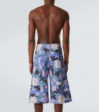 ERL Floral swim shorts