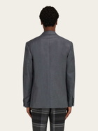 Ferragamo Mens Single breasted blazer in Grey