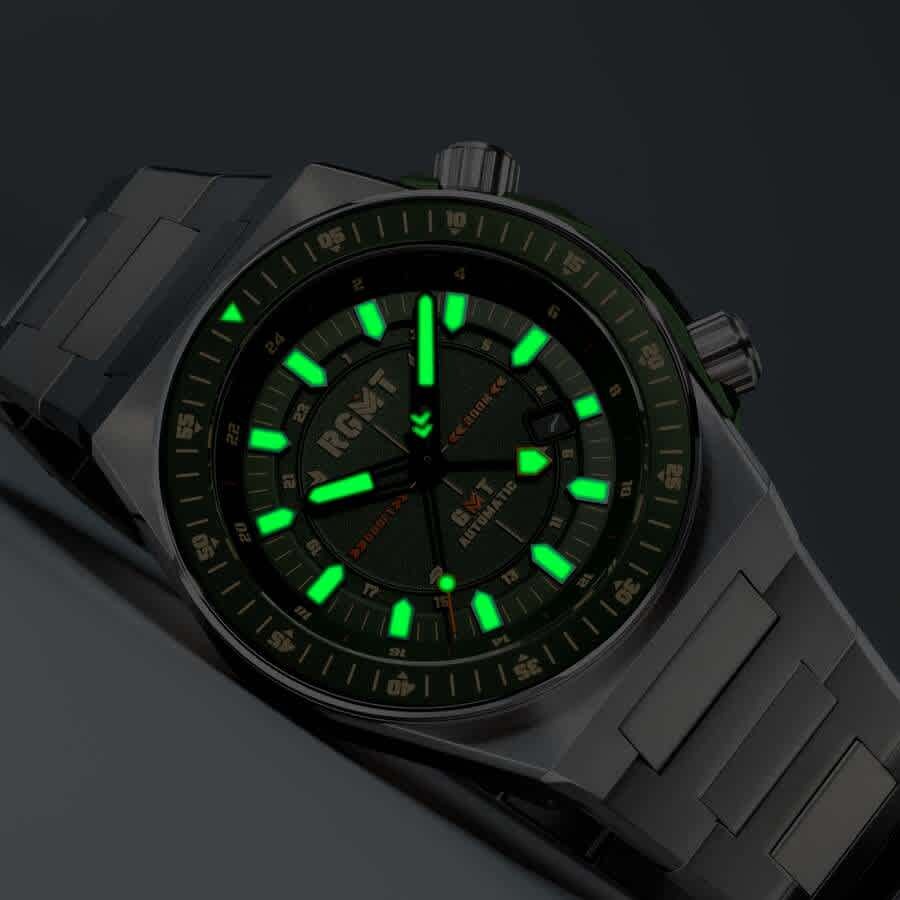 RGMT Marksman Automatic Green Dial Mens Watch RG-8073-22