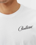 Pendleton Bison Head Graphic Tee White - Mens - Shortsleeves