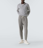 Brunello Cucinelli Ribbed-knit cashmere sweatpants