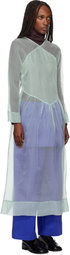 SC103 Blue Scenic Midi Dress