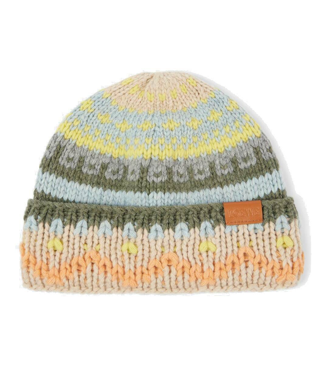 LOEWE x Suna Fujita Wool-Blend Bunny Beanie | Harrods DE