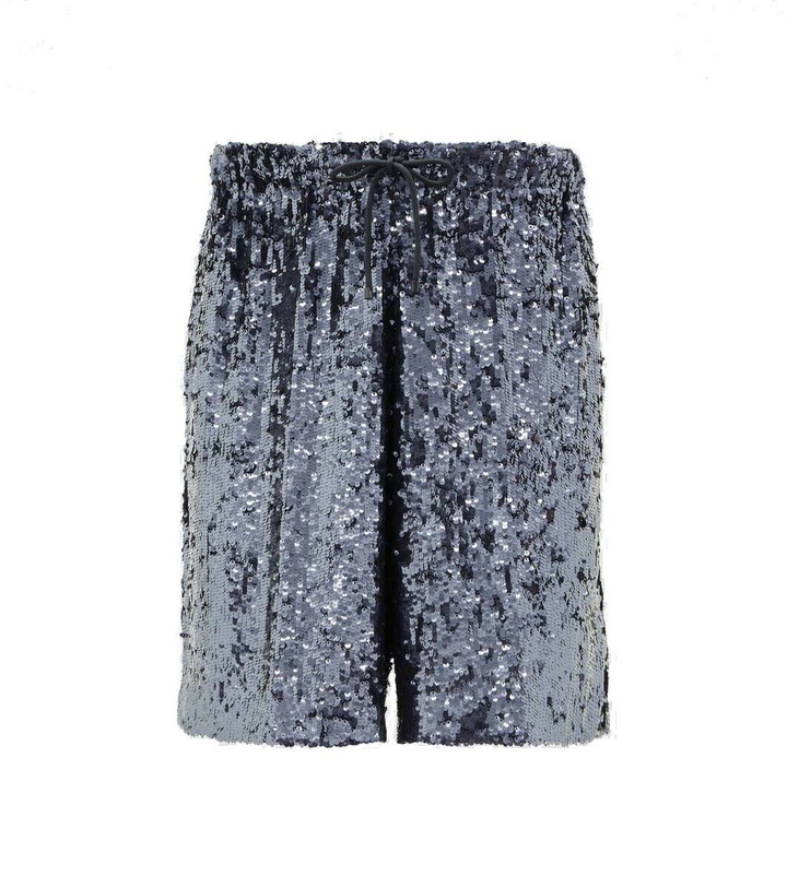 Photo: Dries Van Noten Sequined shorts